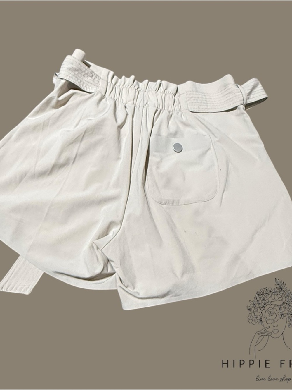 Athleta Skyline II Short Light Gray Size 2 - Picture 5 of 8